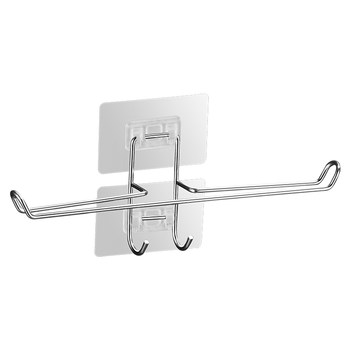 Clothes rack storage rack without punching on the balcony storage rack