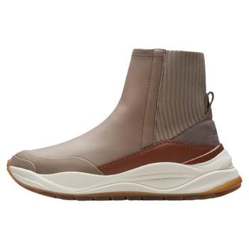 Clarks maillard colored socks and boots for women