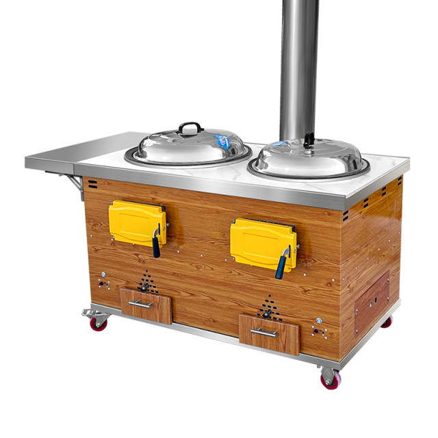 New style of Xiangzao Wang slate countertop with thickened double pot stove New style of Xiangzao Wang slate countertop with thickened double pot stove