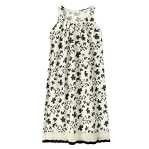 Catman Nightgown Womens Summer Padded Sleeveless Suspender Pajamas Mid-Length Dress Sweet Outerwear Home Clothes