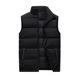 Woodpecker Autumn and Winter Men's Down Cotton Vest New High-end Thickened Stand Collar Vest Large Size Warm Vest Men