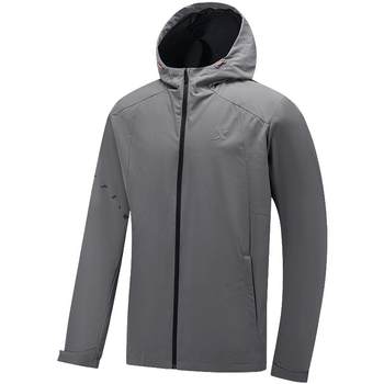 Xtep Sports Windbreaker Men's 2024 Spring New Fitness Training Windproof Hooded Jacket 976129150560