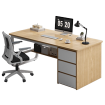 Desk simple modern office worker single workstation table and chair combination simple multi-person desktop computer table