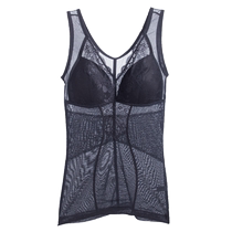 Bra-free body shaping garments waist and tummy control summer thin seamless back-beautiful womens underwear womens all-in-one cup