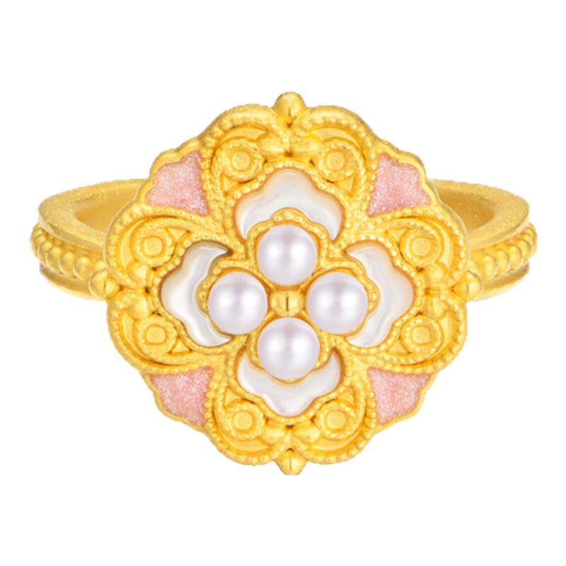 PINKBOX Jinyumantang gold ring