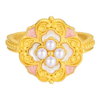 Pinkbox jinyumantang gold ring