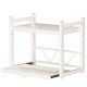 Pull-out double-layer microwave rice cooker storage rack