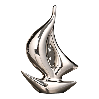 Smooth sailing decorative ornaments wine cabinet