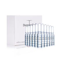 Dermaroller upgraded hyaluronic acid ampoule original solution essence hydrating moisturizing water light needle repair and soothing 30 pieces