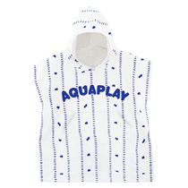 AquaPlay diving quick-drying cloak beach childrens bathrobe absorbent sun protection hooded can wear bath towel for seaside swimming