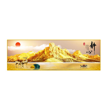 2026 new style self-adhesive backrest jinshan bedside decorative painting