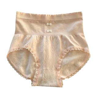 【高感绵柔】高腰内裤女纯棉裆抗菌无痕收腹提臀日系甜美大码短裤