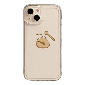 Knock on wood fish ເຫມາະສໍາຫລັບ Apple 14 mobile case 15 transparent iphone 13 promax decompression 12 mini Buddha series 11 new style x decompression 8 plus meditation xrทำบุญ xs personality 7 creativity 6 interesting se