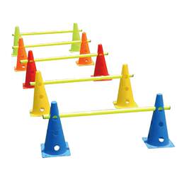 Football training equipment kindergarten sign bucket obstacle basketball cone bucket roadblock children's hurdle frame sign pole