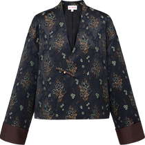 EP YAYING Yaying Womens National Style New Chinese Jacquard Jacket 2024 Autumn New Style 1278A