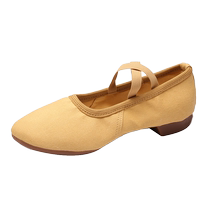 Chaussures de danse talon de ceinture professionnelle femme adulte en bas âge sans vêtements de sous-vêtements pratique de lenseignant Pratique de danse classique Danse de danse classique