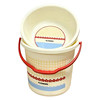 High-looking flower toiletry three-piece suit for student dormitory