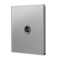 Type 86 wall cable TV socket panel closed line TV panel terminal digital TV junction box telephone plug