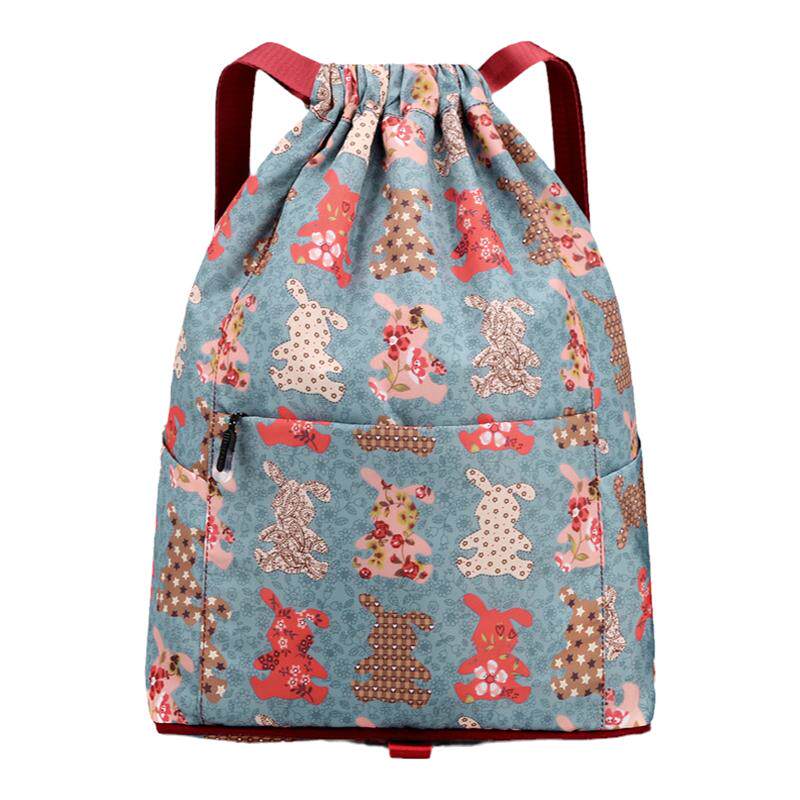 Folding lightweight embroidered graphic waterproof