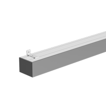 Gray curtain box track integrated double rail baffle box finished baffle box new aluminum alloy surface box top installation
