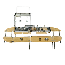 Xidenle IGT cadre de table combinaison accessoires camping en plein air pieds de table télescopiques adaptés à la table Xuefeng cuisine mobile
