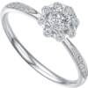 Xie Ruilin 18K gold diamond flower ring