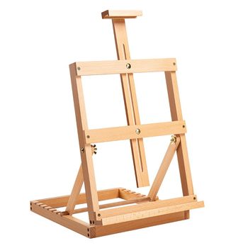 Desktop easel foldable for art students