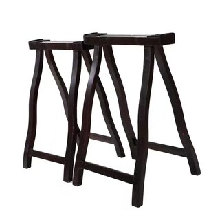 古筝支架实木通用古筝架加粗加厚立式琴腿架可折叠便携式古筝架子