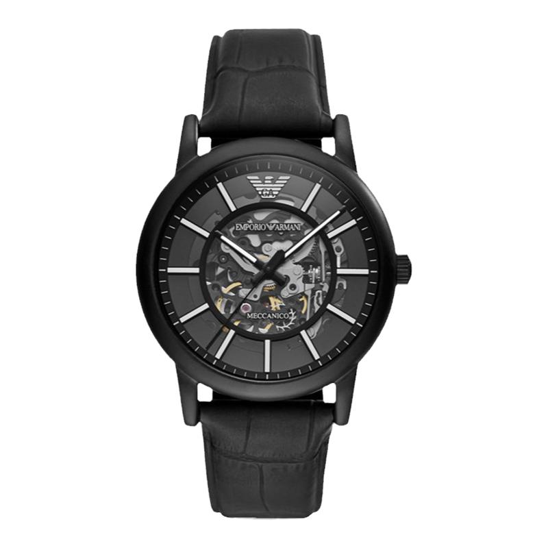 Stylish Armani Mechanical Watch Skeleton