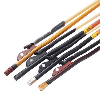 Fabricante profesional de cola de caballo natural con lazo, venta directa erhu