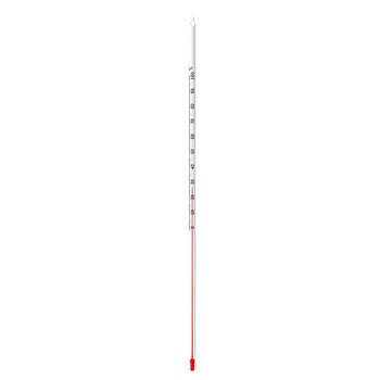 Red water thermometer glass mercury industrial high precision