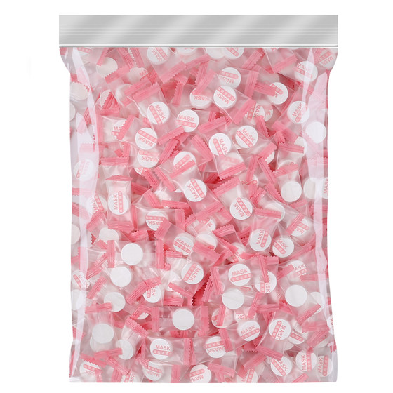 Pure cotton silk compressed facial mask paper buckle for beauty salon use