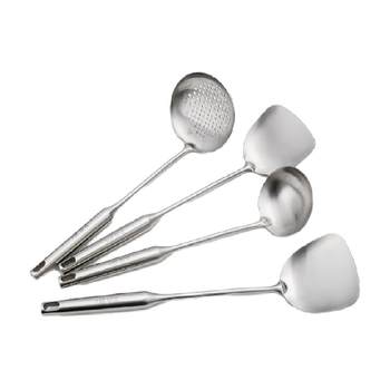 Guofeng 304 stainless steel household kitchen utensils frying spoon