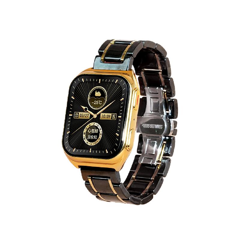 Anton Health Alert Watch M5 Supreme Series Non-Invasive Blood Pressure Blood Lipid Uric Acid Blood Oxygen Trend Monitoring Heart Rate Organ Sleep Quality Smart Bracelet Monitoring