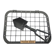 Tank 300 side window hanging net modified engineer shovel body side window net rear window mecha net trunk protection net