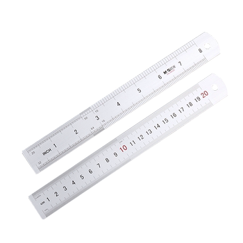 30cm aluminum alloy multifunctional metal ruler chenguang