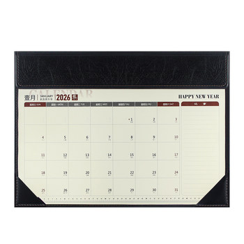 Large Desk Calendar Planner 2026 New Model Office Desktop Monthly Work Planner Extra Large Year of the Horse 26-Month Calendar Desk Pad High-End 2025 Calendar