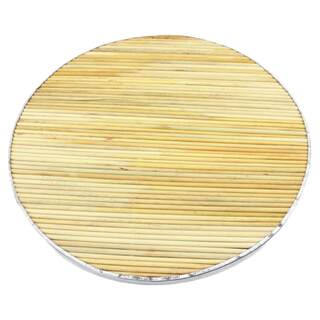 Natural sorghum stalk handmade double layer round dumpling curtain