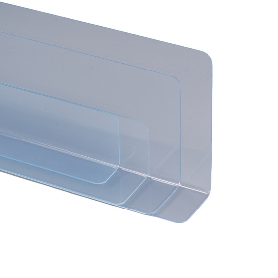 Product divider shelf baffle convenience store