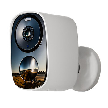 Camera wireless mobile phone remote monitoring without plug-in