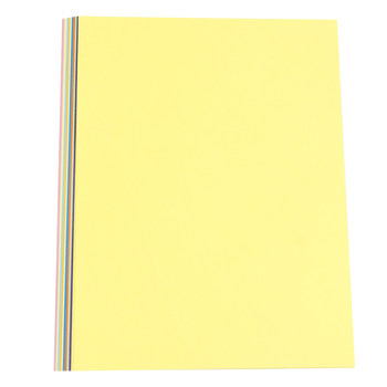 Colored cover paper can be customized in other sizes