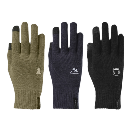 Decathlon touch screen winter warm gloves