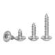 Precision nickel-plated miniature electronic round head self-tapping small screw