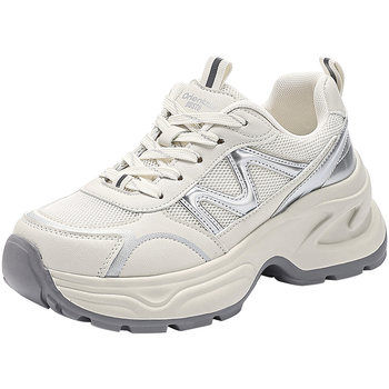 Dadong dad shoes women's thick soled casual shoes increase