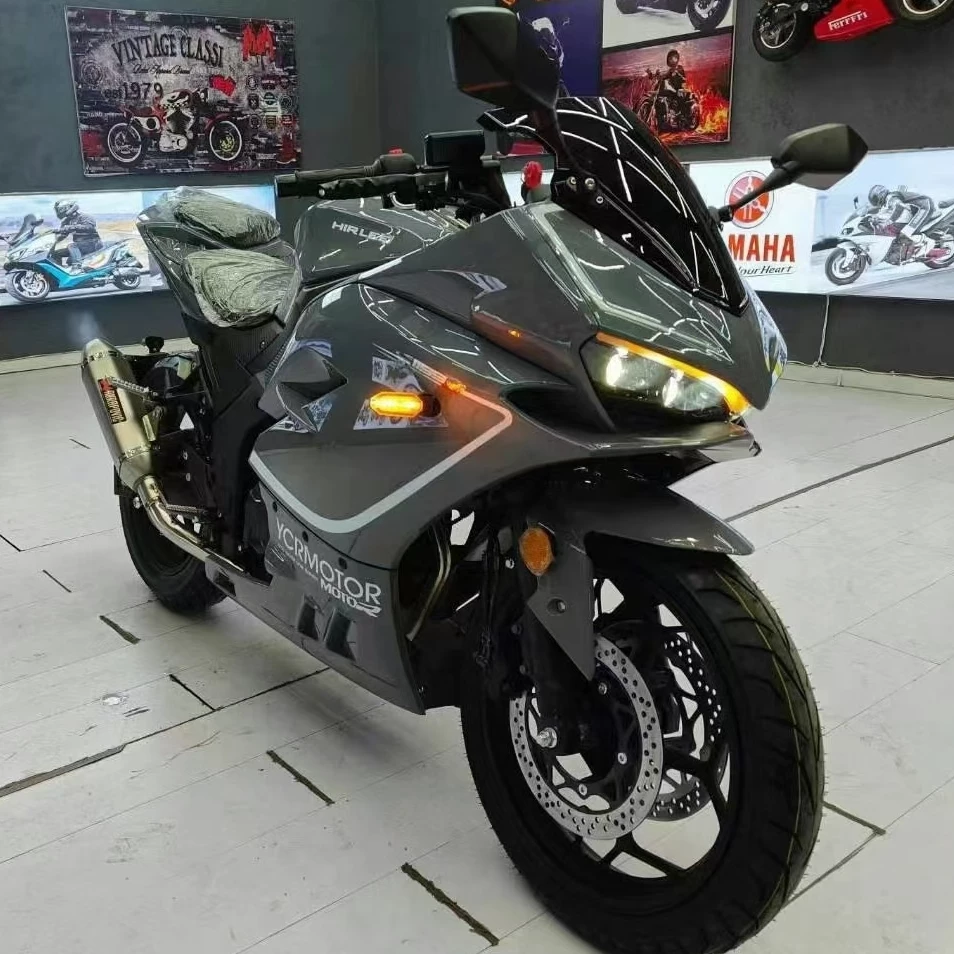 Вторичное импорт Yamaha R6R1 четырехцилиндровый 600 спортивный автомобиль тяжёлый локомотив R3 Kawasaki Маленький Ниндзя 400 мотоцикл