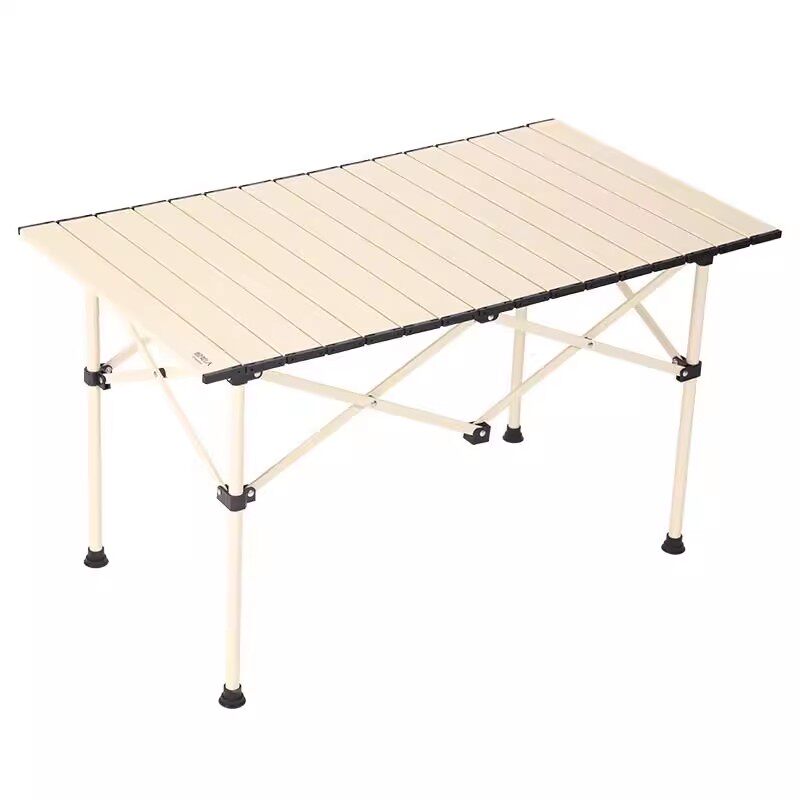 Outdoor folding table lightweight portable camping picnic table stall barbecue table and chair set coffee table egg roll table