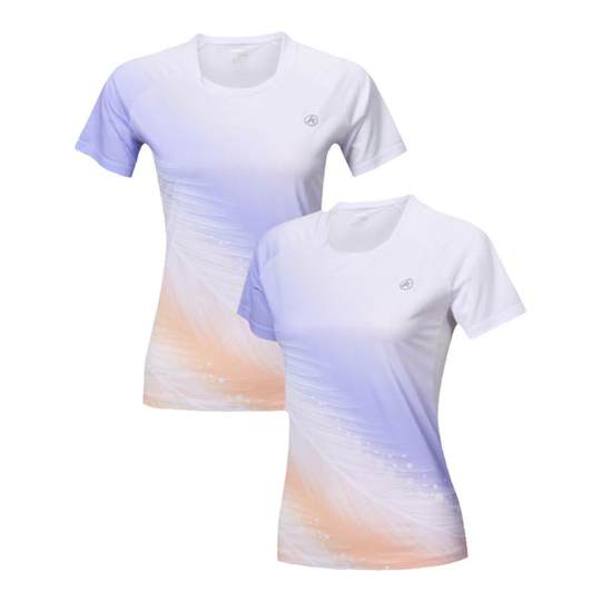 Kawasaki川崎春夏新款缤纷系列羽毛球服运动T恤休闲上衣