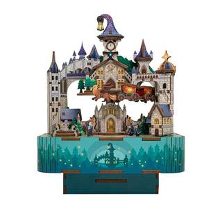 Tongqu assembled music box magic castle