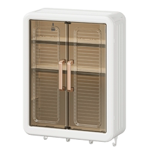 Bathroom storage rack bathroom shelf storage rack toilet washbasin punch-free wall-mounted storage cabinet above the toilet