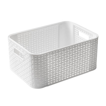 High-value and strong plastic storage basket